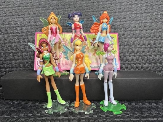 Ferrero. Киндер. Винкс клуб из серии Winx Club (2009)  ПОЛНЫЙ КОМПЛЕКТ!!!