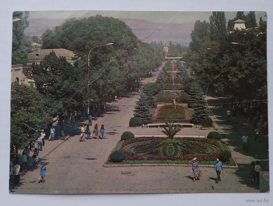 Открытка кисловодск. 1986 г.