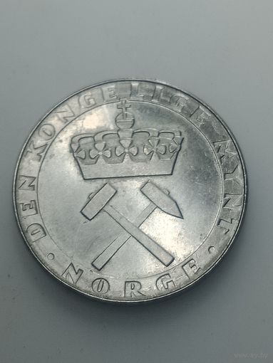 Норвегия 5 крон 1986 года .