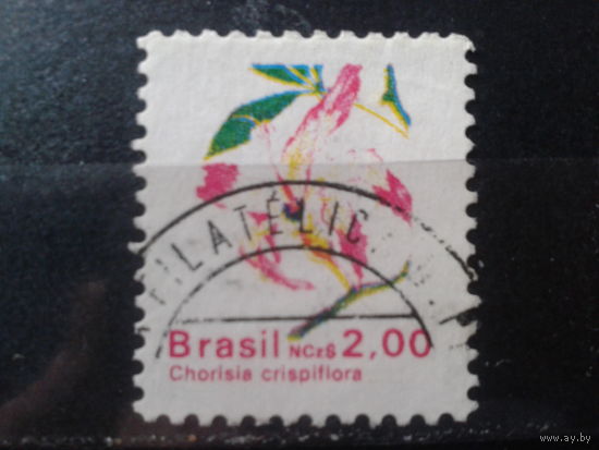 Бразилия 1989 Стандарт, цветы 2,00