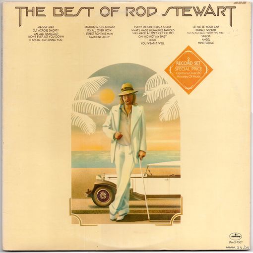 2LP Rod Stewart 'The Best of Rod Stewart'