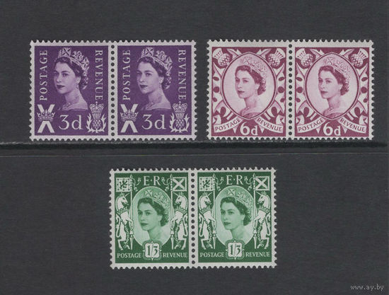 Шотландия 1958** Стандарт Королева Елизавета II