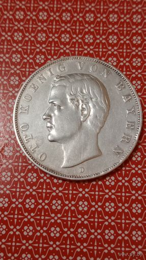 Германия Бавария 3 марки 1913