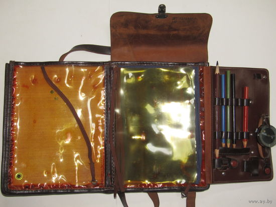 Планшет офицерский укомплектованный предметами того же временного периода. Ретро СССР 1973 г.