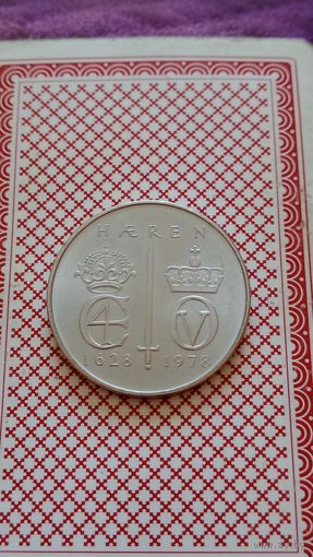 Норвегия 5 крон 1978 армия Норвегии 350 лет
