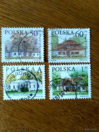 Польша. Польские загородные поместья. Стандарт. 1997, 1998, 1999 год