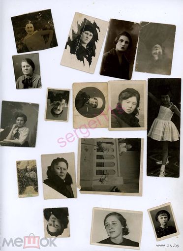 16 ФОТО -  CCCР разные 1920-40 годы (А9)