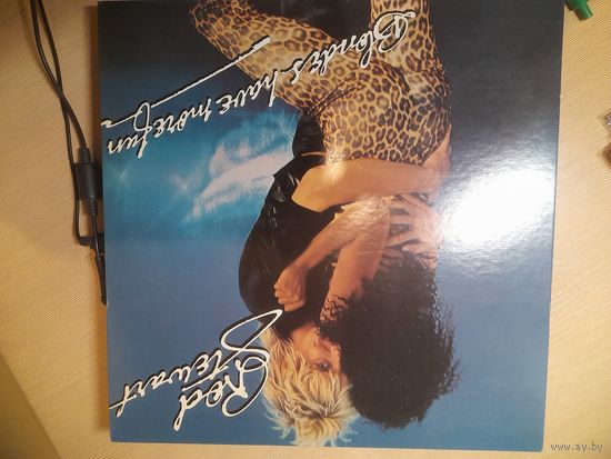 ROD STEWART "BLONDES HAVE MORE FUN" 1978 JAPAN WARNER BR. P-10602W--NM-