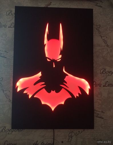 Ночник-панно Бэтмен RGB подсветка