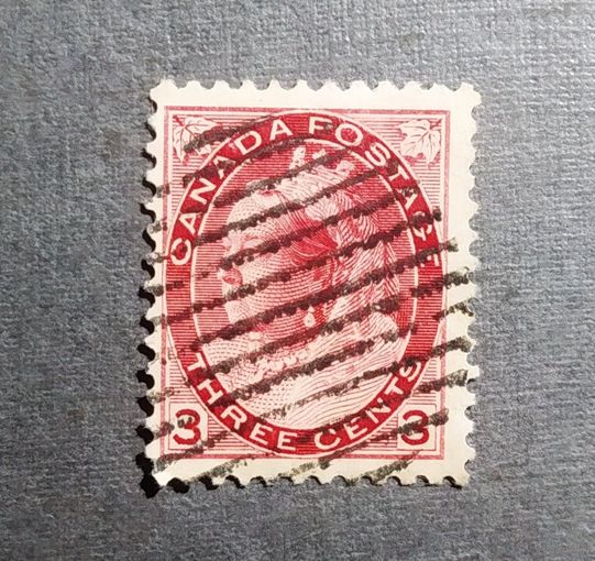 Марка Канада 1897-1898 г.г. Королева Виктория