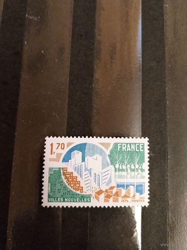 1975 Франция флора чистая клей MNH** выпускалась одиночкой (3-14)