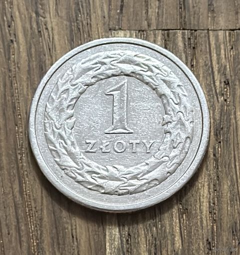 Польша 1 Злотый 1991г.