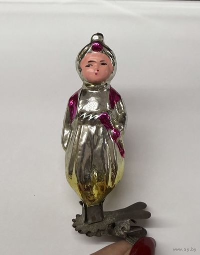 Елочная игрушка маленький мук СССР