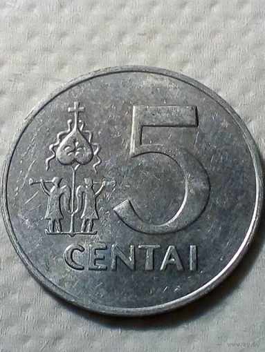 5 центов Литва 1991 год