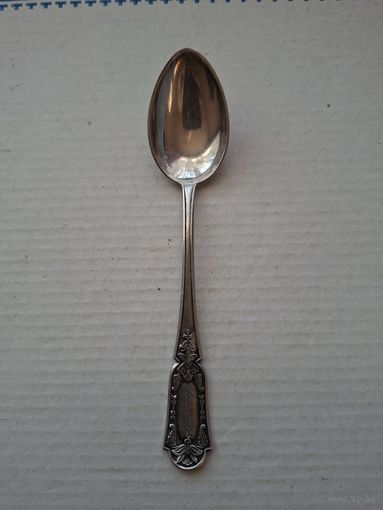 Ложка чайная. Серебро 875 СССР. Вес 24 грамма.