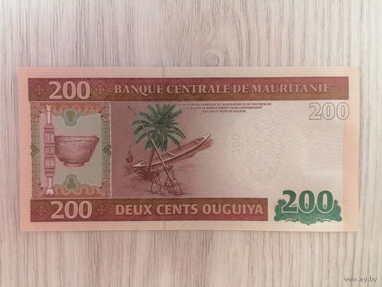 Мавритания 200 UNC c рубля