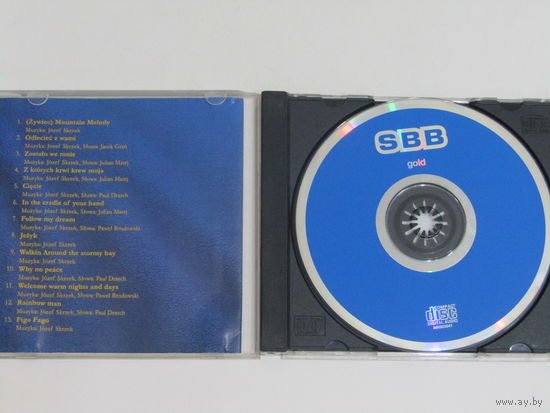 Диск. CD-диск. Компакт-диск. Польша. SBB – Gold (4)