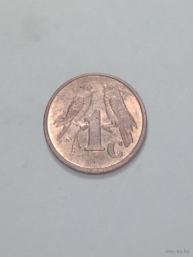 ЮАР 1 цент 2001 года .