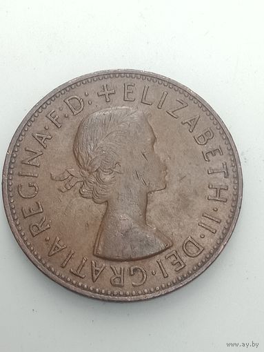 Великобритания 1 пенни 1964 года .