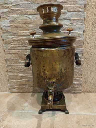Самовар старинный царизм клейма