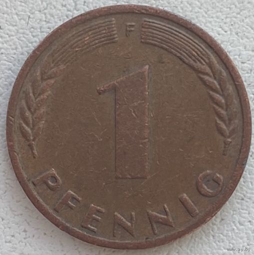 Германия 1 пфенниг 1968 г. F