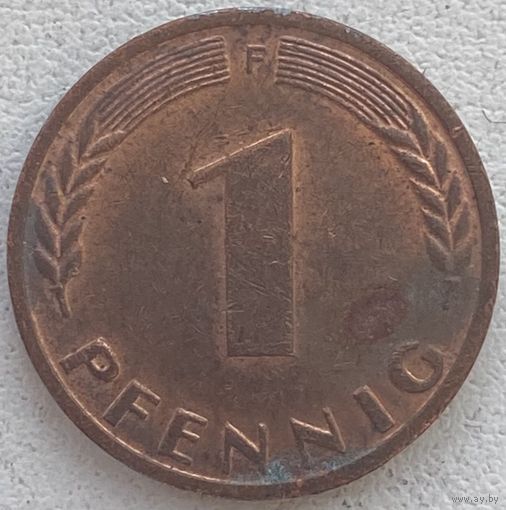 Германия 1 пфенниг 1950 г. F