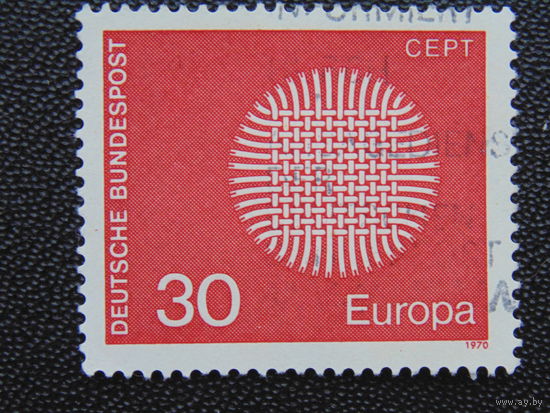 Германия 1970г. Европа.