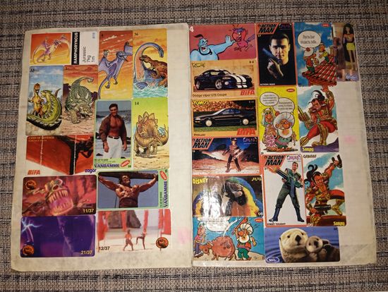 Наклейки 90-х Лот 5