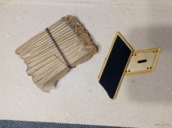 Петлицы парадные  черные суконные СССР (10 пар) складские