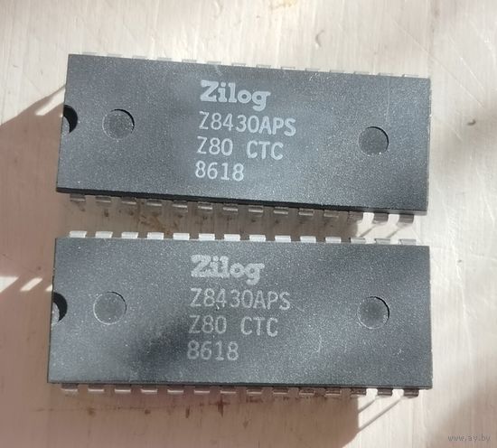 Zilog Z8430APS контроллеры таймера/счетчика (CTC)  Z80.