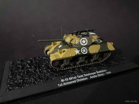 Модель в масштабе 1/72 М-10 601st Tank Destroyer Battalion 1st Armored Division Anzio(Italy), 1944