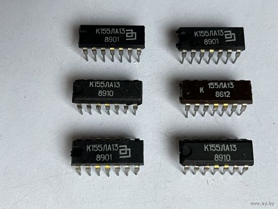 Микросхема К155ЛА13 (6шт.)