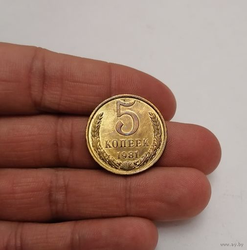 5 копеек СССР, 1981г.