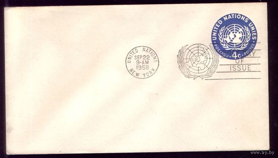 1958 год КПД ООН Нью-Йорк
