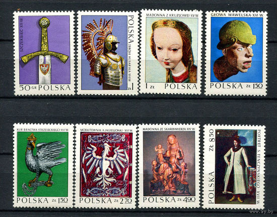 Польша - 1973 - Искусство - [Mi. 2237-2244] - полная серия - 8 марок. MNH.