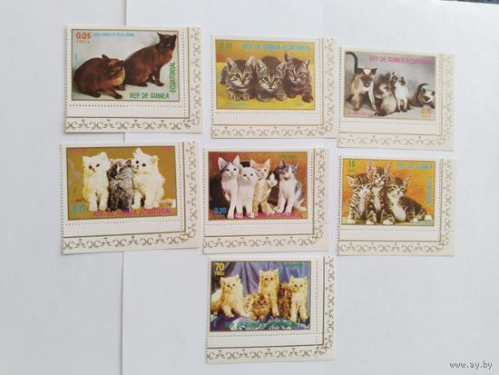 Эк.Гвинея 1976 7м коты