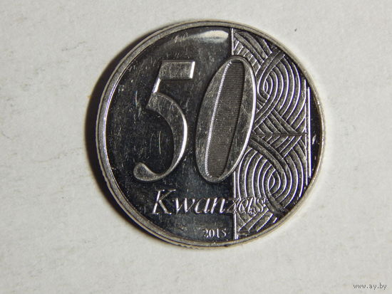 Ангола 50 кванза 2015г UNC
