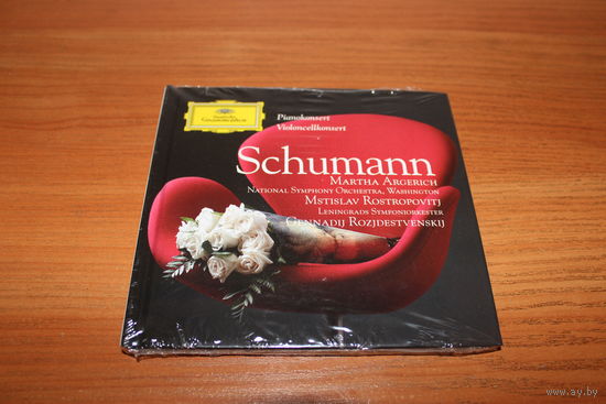 Schumann - Martha Argerich, National Symphony Orchestra, Mstislav Rostropovich, Leningrads Symfoniorkester, Gennadi Rozhdestvensky – Pianokonsert - Violoncellkonsert