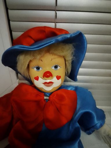 Игрушка Винтаж Клоун большой 43 см