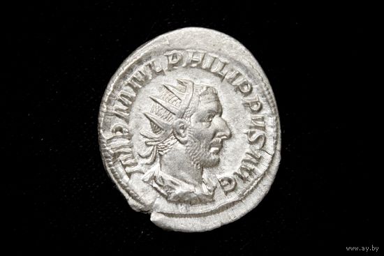 Антониниан 244-249 г. Римская Империя, Филипп Араб I. Штемпельный блеск!
