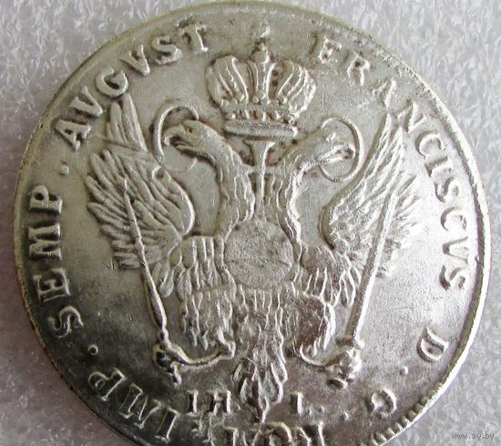 Монета Франциска III достоинством 32 шиллинга 1751 года Чекан: Имперский город Гамбург