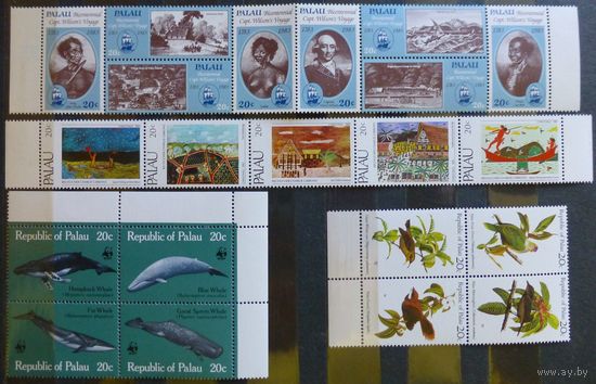 ПАЛАУ. \560\1983.  ФАУНА.ИСКУССТВО. MNH.кц22eu