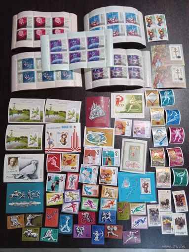 Большой лот разных марок!!!