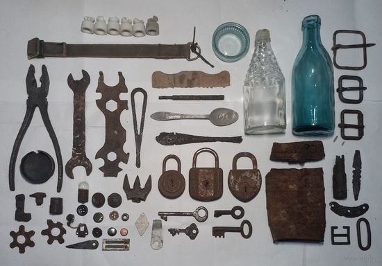 Сборный лот находок с позиций РККА. Торг.