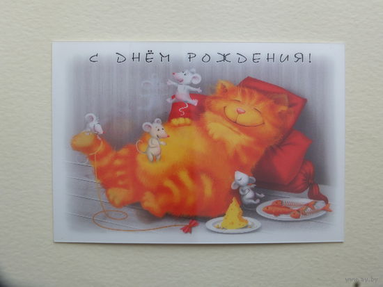 Стереооткрытка  10.5х15.5 см
