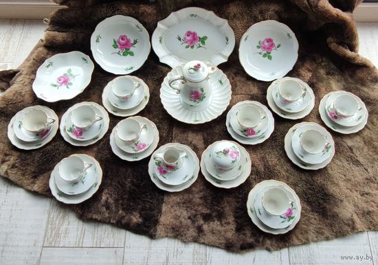 Сервиз кофейный 19 века Meissen, ЕСТЬ ТОРГ