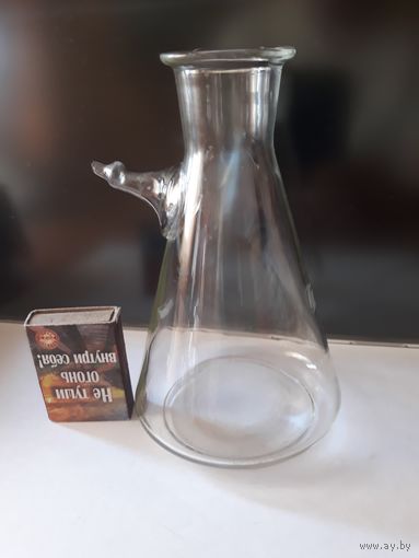 Колба для вакуумной фильтрации 275мл. (колба Бунзена)