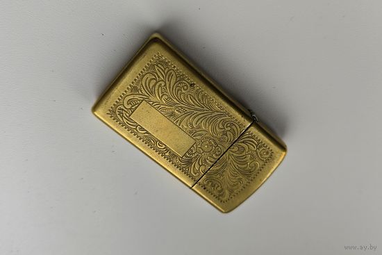 Зажигалка Zippo 1652B Slim Brass Venetian. С рубля