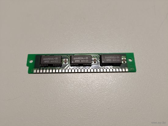 Память SIMM 30 pin FPM RAM w/Parity 1 MB