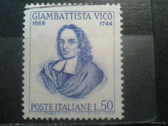Италия, 1968. Джованни Баттиста Вико, философ